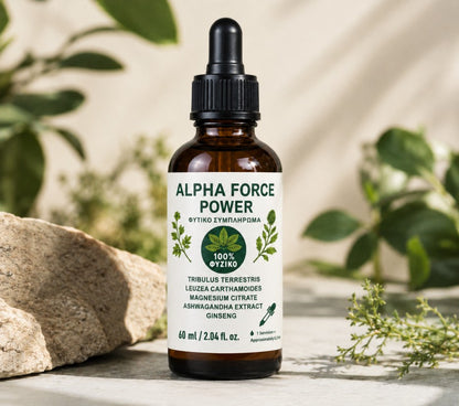 ALPHA FORCE POWER™ - Ανακτήστε τη ζωντάνια και την ανδρική σας δύναμη με φυσικό τρόπο!